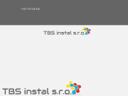 WEBOV&#193; STR&#193;NKA TBS instal s.r.o.