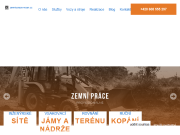 Strona (witryna) internetowa Jakub Vrzan - zemni prace