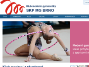Strona (witryna) internetowa SKP MG BRNO, z. s.