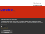 Strona (witryna) internetowa DAeko s.r.o.