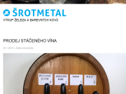 Strona (witryna) internetowa Katerina Osohova - prodejna vina