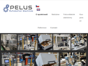 Strona (witryna) internetowa PELUS automation machines s.r.o.