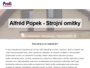 WEBSEITE Alfred Popek - strojni omitky