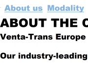 Strona (witryna) internetowa Venta - Trans Europe s.r.o.
