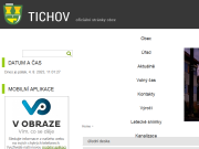 Strona (witryna) internetowa Obec Tichov