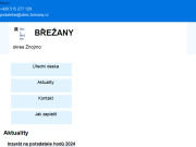 SITO WEB Obec Brezany