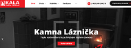 Strona (witryna) internetowa Kamna, krby Laznicka - KALA