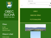 Strona (witryna) internetowa OBEC SUCHA