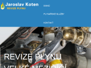 WEBOV&#193; STR&#193;NKA Jaroslav Koten revize plynu