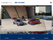 Strona (witryna) internetowa T - CAR spol. s r.o. Prodej a servis Hyundai