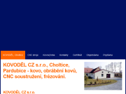 Strona (witryna) internetowa KOVODEL CZ s.r.o.