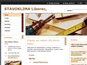 Strona (witryna) internetowa Stavoklima Liberec, s.r.o. Zamecnicka vyroba