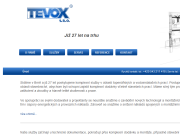 Strona (witryna) internetowa TEVOX spol. s r.o.