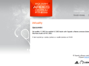 Strona (witryna) internetowa Squash a fitness centrum Arbes