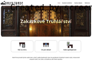 Strona (witryna) internetowa DALEX TRADE s.r.o. Restaurovani oken a dveri Praha