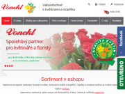 Strona (witryna) internetowa Vonekl s.r.o. Velkoobchod kvetin