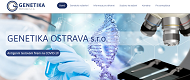 SITO WEB Genetika Ostrava s.r.o.