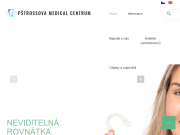 Strona (witryna) internetowa Pstrossova Medical Centrum