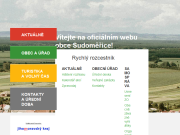 Strona (witryna) internetowa Obecni urad Sudomerice