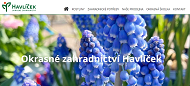Strona (witryna) internetowa Zahradnictvi Havlicek Prodej okrasnych rostlin Hradec Kralove