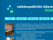Strona (witryna) internetowa Vodohospodarska laborator Ricany, s.r.o.