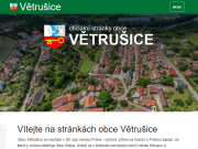 Strona (witryna) internetowa Obec Vetrusice