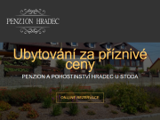 WEBSITE Penzion Hradec