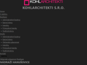Strona (witryna) internetowa KOHL Architekti s.r.o.