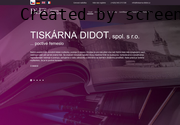Strona (witryna) internetowa Tiskarna Didot, spol. s r.o.
