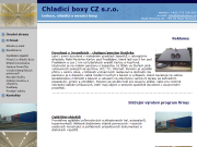 Strona (witryna) internetowa Chladici boxy CZ, s.r.o.