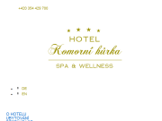 WEBOV&#193; STR&#193;NKA Wellness hotel Komorní Hůrka