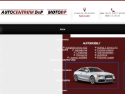 Strona (witryna) internetowa Autocentrum DaP s.r.o.