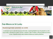 WEBSITE Caje Mlesna ze Sri Lanky