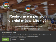 Strona (witryna) internetowa Penzion a Restaurace Pod Klasterem