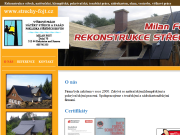 WEBOV&#193; STR&#193;NKA Milan Fojt rekonstrukce střech