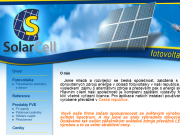 Strona (witryna) internetowa SOLAR CELL s.r.o.