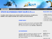 Strona (witryna) internetowa Kulir D+M, s.r.o.