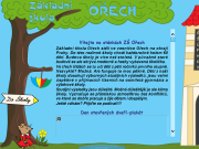 Strona (witryna) internetowa Zakladni skola Orech, okr. Praha- zapad, prispevkova organizace