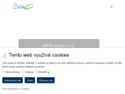 Strona (witryna) internetowa MIRA expert s.r.o.