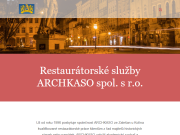 WEBOV&#193; STR&#193;NKA ARCHKASO spol. s r.o. restaurátorské služby