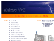 WEBSITE ELEKTRO V+Z s.r.o.