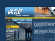 Strona (witryna) internetowa Stavby Musil