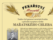 Strona (witryna) internetowa Pekarstvi Masarik s.r.o.
