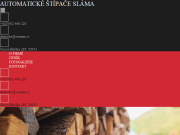 WEBSITE Automaticke stipace Slama