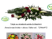 WEBOV&#193; STR&#193;NKA Květinářství Tábor Michaela Reiterová