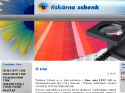 Strona (witryna) internetowa TISKARNA SCHENK, s.r.o.