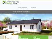 Strona (witryna) internetowa Drevostavby-FlexiDomy s.r.o.