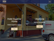 WEBOV&#193; STR&#193;NKA Hotel Superior Hůrka ubytování Pardubice