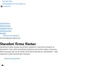 SITO WEB IFASTAV - inzenyrska a stavebni s.r.o.