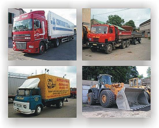 Mezinárodní kamionová autodoprava spedice vytěžování Evropa